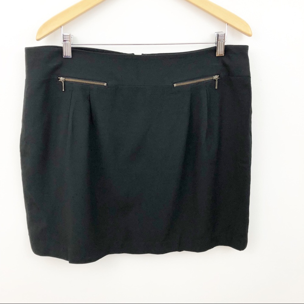 Loft Black Skirt Size 14